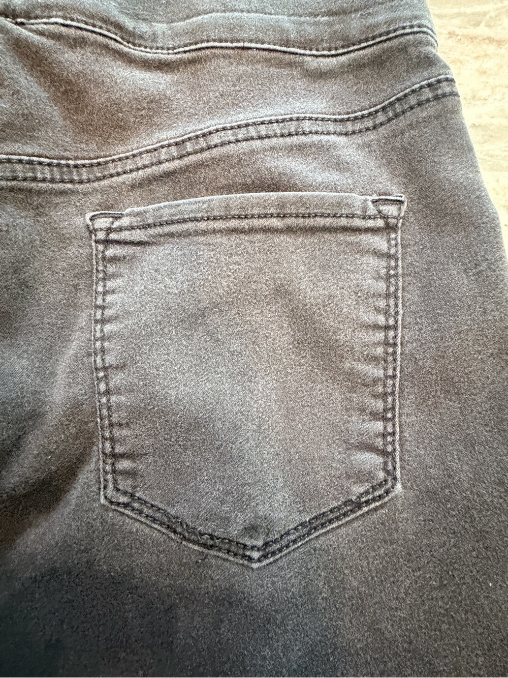 Nine West Jeans Pull-On Skinny Jeans Women’s 8 Black Stretch Mid Rise Jeggings - Picture 7 of 10